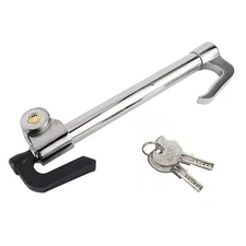 Steering Wheel Brake Lock Anti-Theft Retractable Car Clutch Pedal Lock with Keys