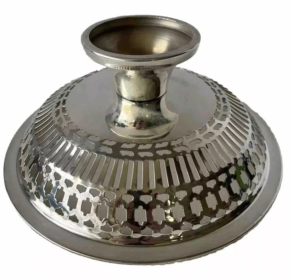 Plato de compota - excelente estado - plato de servir todo uso plateado Foto 4 de 4