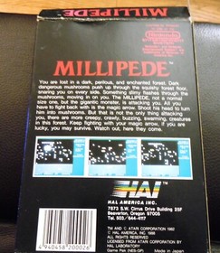 Millipede Nintendo Entertainment System 1988 NES Working Complete CIB W/ Insert