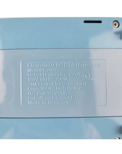 Heißrollen Lockenwickler Clairol Kindness 20 Instant Hairsetter KOMPLETT Dänemark 1968 - Bild 9 von 10