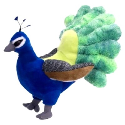 WILD REPUBLIC -  PEACOCK * PFAU NEPOMUK PLÜSCHTIER 23 cm - 11499 - NEU