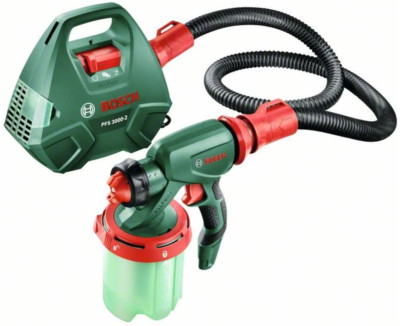 Bosch elektrisches Farbsprühsystem PFS 3000-2 Lackierpistole 650 Watt Karton