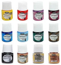 Pebeo Porcelaine 150 China Paint 45ml Bottle, Glossy, Choose Decorative Colors