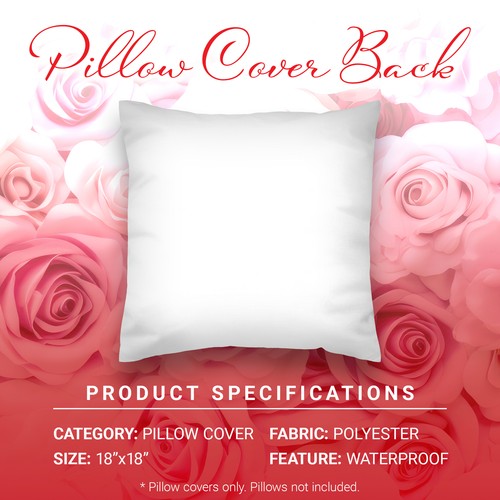 Valentine's Day Love Heart Waterproof Throw Pillow Covers 18 x 18 In, Set of 4 - 第 9/9 張圖片