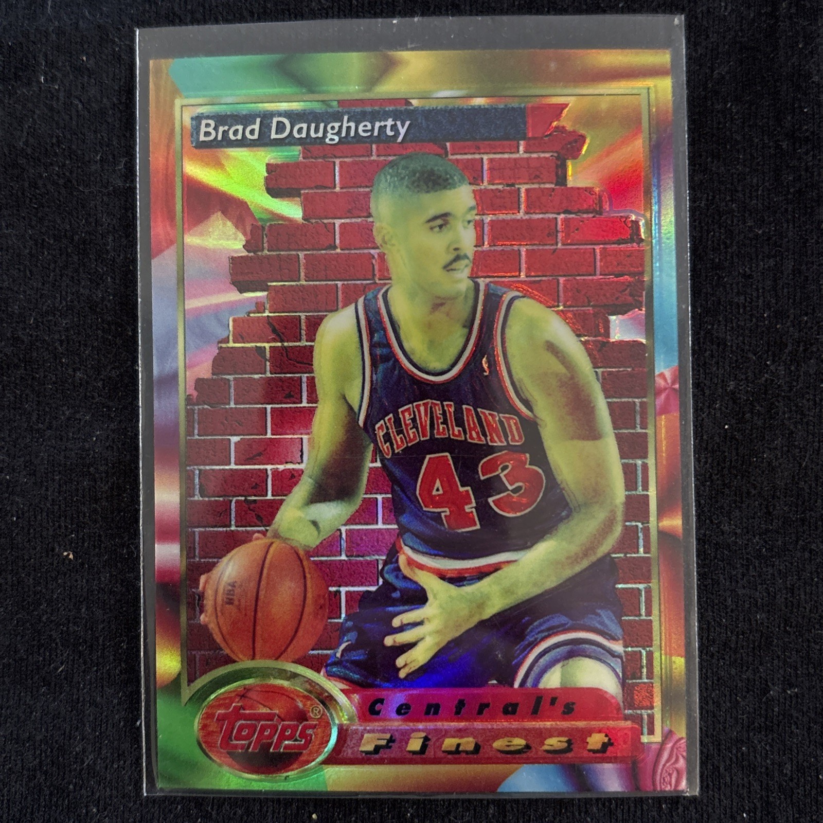 1993-94 Topps Finest - Central’s Finest Brad Daugherty #100 Refractor