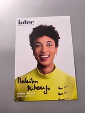 MALAIKA MIHAMBO - signed Autogrammkarte 10x15...