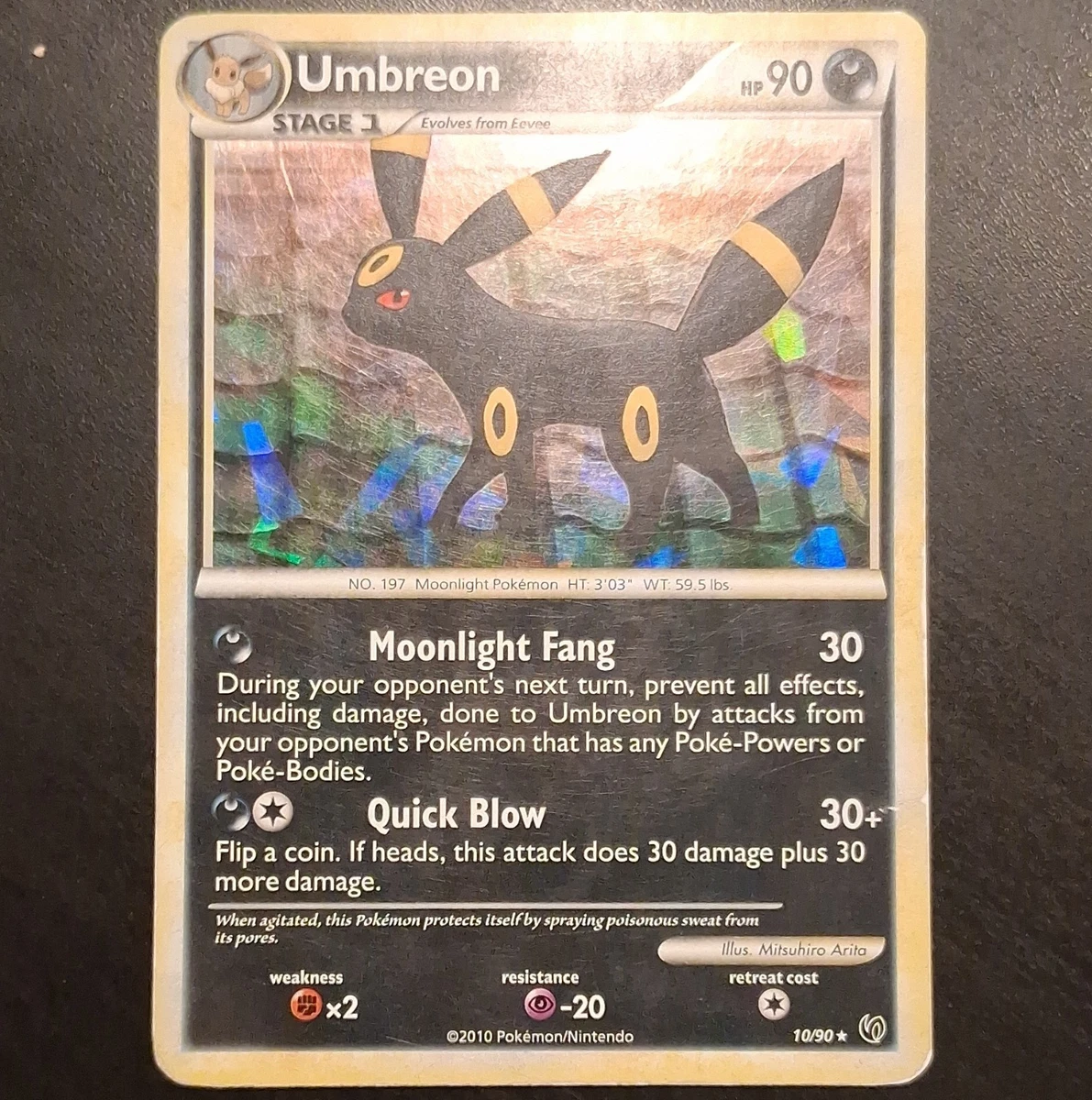 Umbreon Pokémon Individual Cards for sale - eBay