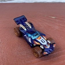 Blade Raider Hot Wheels 2015 Mud Studs Series Dark Blue DHN94 Wheels 1:64 Loose