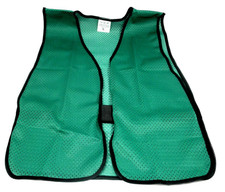 Green Mesh Safety Vest SV200 Pack of 3