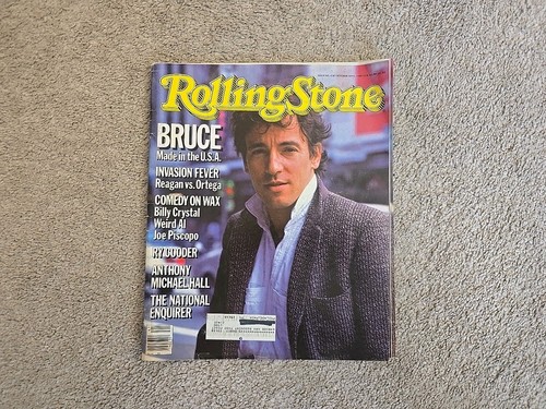 Rolling Stone Magazine October 10 1985 Issue #458 BRUCE SPRINGSTEEN ~ VERY GOOD
