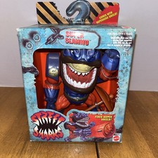 Mattel Street Sharks Super Slammu Action Figure 1995 Vintage - New in box 