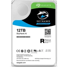 Seagate SkyHawk AI 12TB 3.5" SATA 7200 RPM 256MB Cache HDD Hard Drive