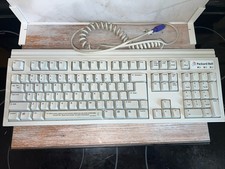 Vintage Packard Bell Mechanical PS/2 Wired Keyboard Model 5131C Untested