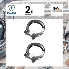 2x ORIGINAL® Fa1 Rohrverbinder, Abgasanlage für VW GOLF V POLO VI POLO V POLO