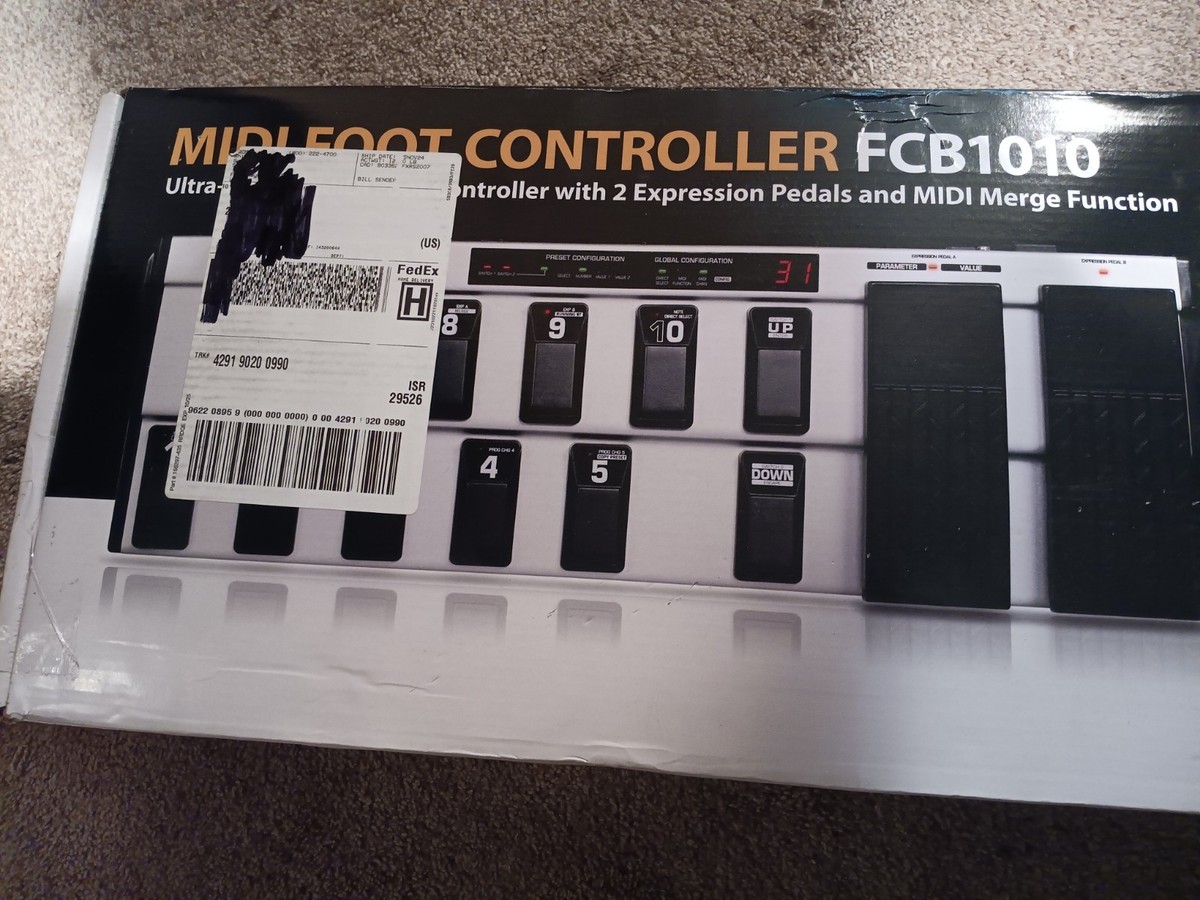 Behringer FCB1010 Ultra-Flexible MIDI Foot Controller for sale