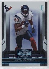 2006 Donruss Gridiron Gear Platinum O's 18/25 Andre Johnson #42 HOF 0nr3