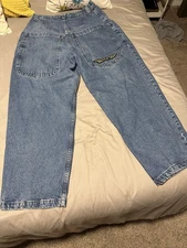 Vintage 90s JNCO Jeans Mens 36x30 Baggy Denim The Low Down USA