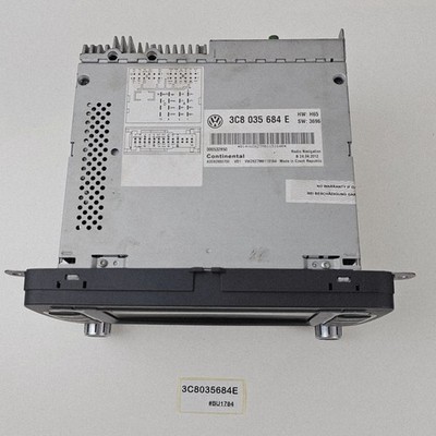 2010-2016 Volkswagen Tiguan RNS510 GPS Navigation Radio 3C8035684E