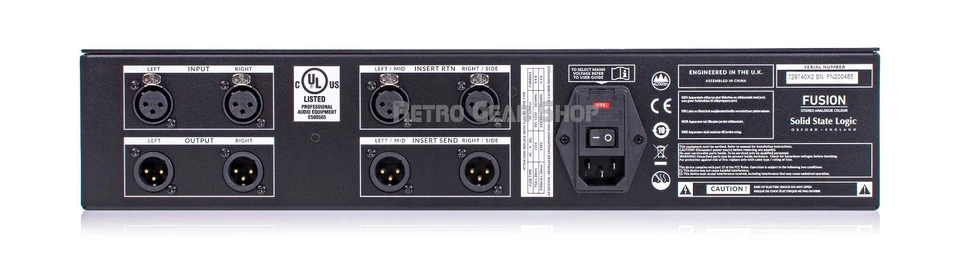 Solid State Logic SSL Fusion Analog Master Processor Used - Image 3 of 4