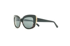 Reptile Liana Women Butterfly Polarize Sunglasses Black Tokyo Tortoise/Grey 55mm