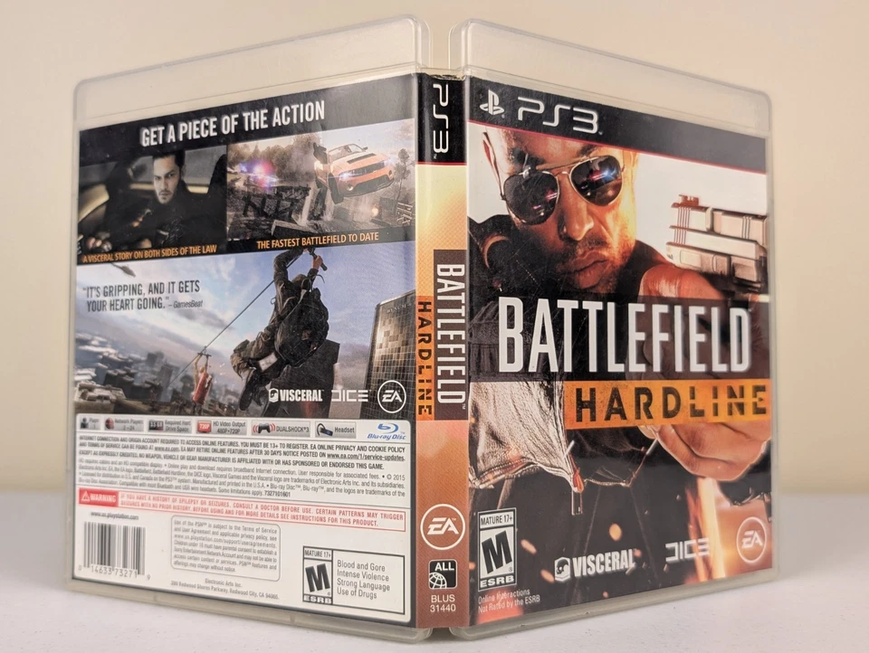 Battlefield Hardline (PlayStation 3 PS3)➡️CIB Complete  - Tested - Near Mint 📀! - Image 4 of 4