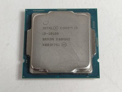 Intel Core i3-10100 3.6 GHz LGA 1200 Desktop CPU Processor SRH3N