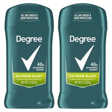 Degree Men Antiperspirant Deodorant Extreme Blast 2.7 oz 2 Pack 48 Hour