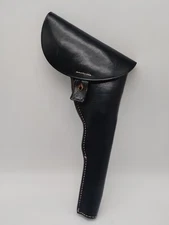 Cavalry U.S. Civil War Style Postal Holster Belt Flap Black Leather