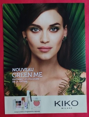 PRESSEWERBUNG: Parfum Beauty Product KIKO Milano Neu GREEN ME