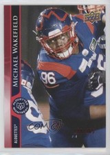 2021 Upper Deck CFL Red 100/165 Michael Wakefield #23 0a7