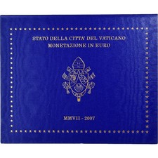 [#1309981] Vatican, Benedict XVI, Set 1 ct. - 2 Euro, BU, 2007, Rome, MS(65-70)