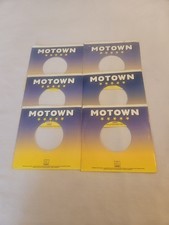 45 RPM 7" RECORD SLEEVES CO. SLEEVE 6 PACK SEE PHOTOS Motown Records SLV320