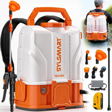 Battery Powered Backpack Sprayer 4.2 Gallon 120 PSI Electric Garden Sprayer with