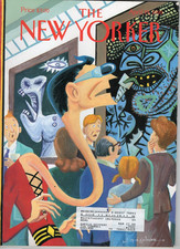 The New Yorker April 19 1999 Snake Head by Art Spiegelman Anthony Bourdain