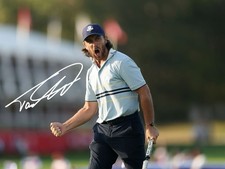 Tommy Fleetwood&nbsp;Signed Autograph 6X4 PHOTO Pre Print Ryder Cup 2025