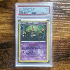 2012 Pokemon TCG Chandelure 101/99 Secret Rare Holo Next Destinies PSA 5 on eBay