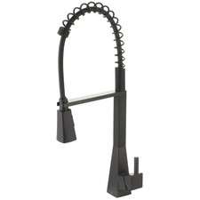 Olympia Faucets K-5070 i3 1.5 GPM 1 Hole Pre-Rinse Kitchen Faucet - Black