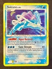 Suicune HOLO BLEED + TWO SWIRLS! 19/132 D&P Secret Wonders Pokemon Card Holo VLP