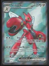 SCIZOR EX 195/162 ULTRA RARE TEMPORAL FORCES POKEMON NM/M