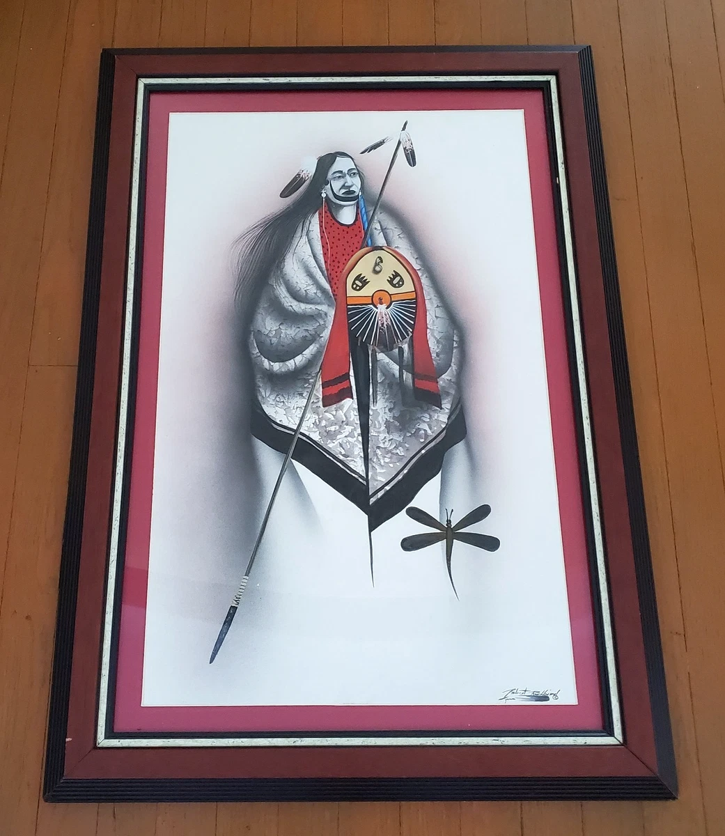 US Native American Paintings & Drawings (1935-Now) for sale | eBay