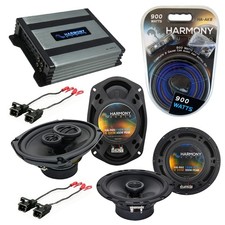 Chevy Camaro 2010-2015 Factory Speaker Upgrade Harmony R65 R69 Ha-a400.4 Amp