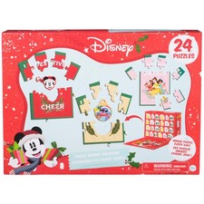 , Disney Puzzle Advent Calendar, 24 Unique Puzzles to Reveal, Holiday Countdo...