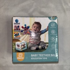 Baby Sensory Teether Teething Ball 360 - Blue