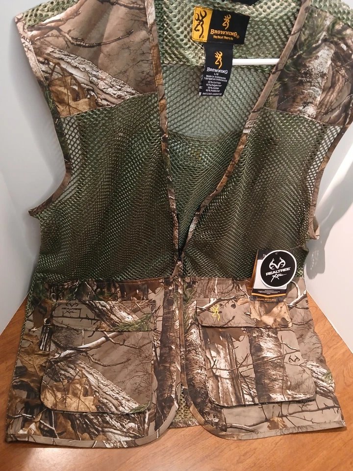 Browning Upland Dove Vest - Realtree Edge Camo (Men's Size Lrg.) *NWT* - Image 4 of 4