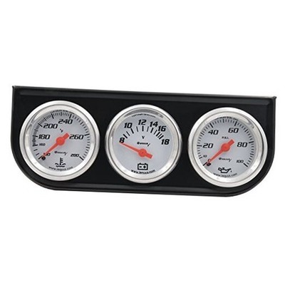 Equus 5100 1-1/2'' Triple Gauge Kit, White 