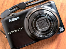 N MINT Nikon COOLPIX S6500 16.0MP Digital Camera 16MP 12X English Japan Black