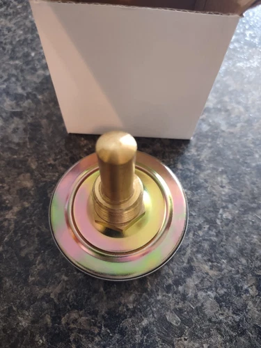 Jones Stephens J40703 2-1/2” Dial 30-250F 1/2” MNPT Connection Thermometer - New - Picture 3 of 5