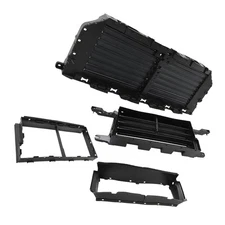 ML3Z-8475-A For 21-22 Ford F-150 Radiator Upper+Lower Grille Shutter W/O Motor