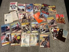 Dirt Bike Magazine Lot (27)1973–1979 Motocross Action Road Honda Yamaha Suzuki