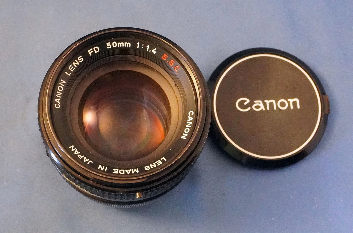 Canon FD 50mm f/1.4 Camera Lenses for sale | eBay